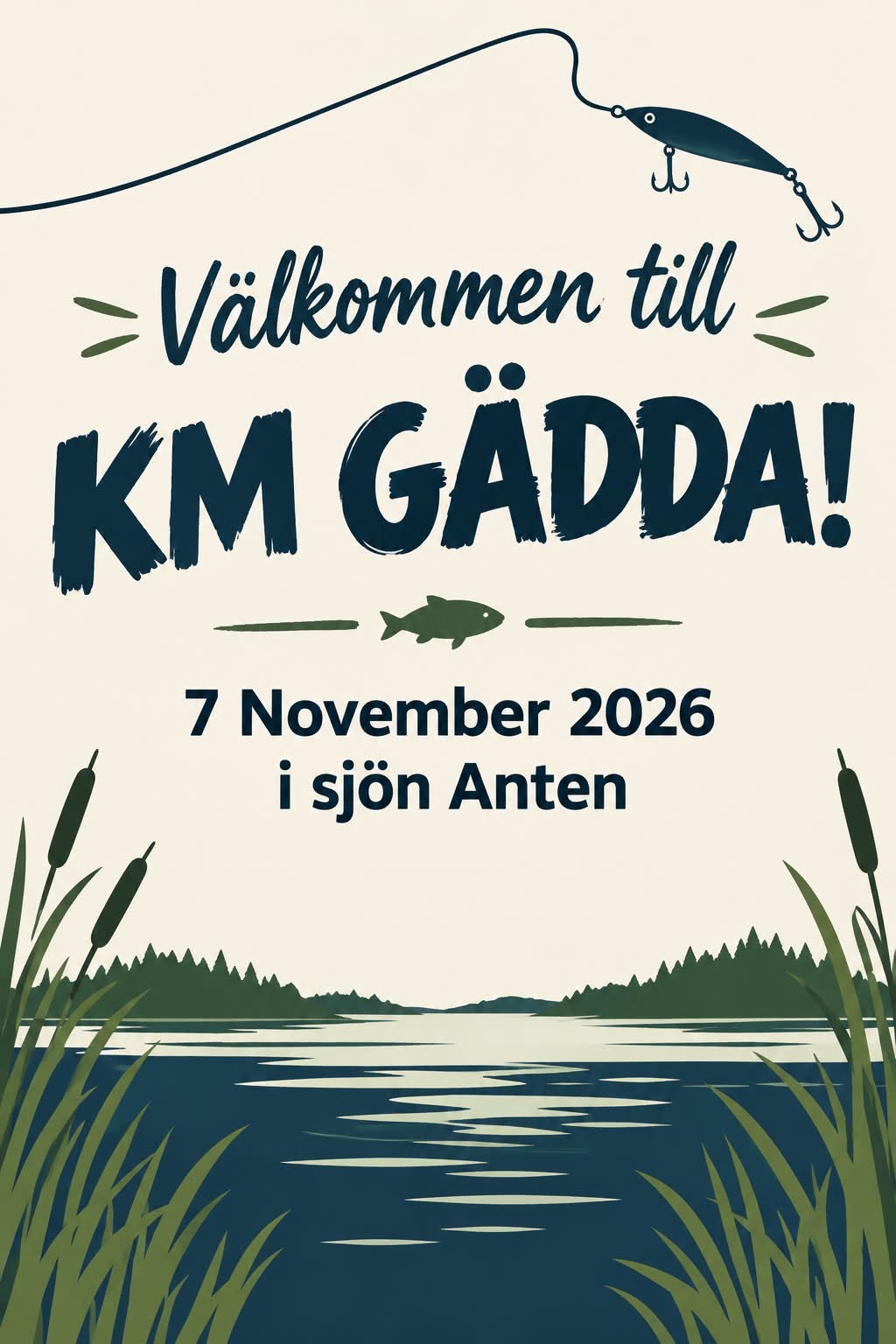 Anmälan för KM i Gädda!